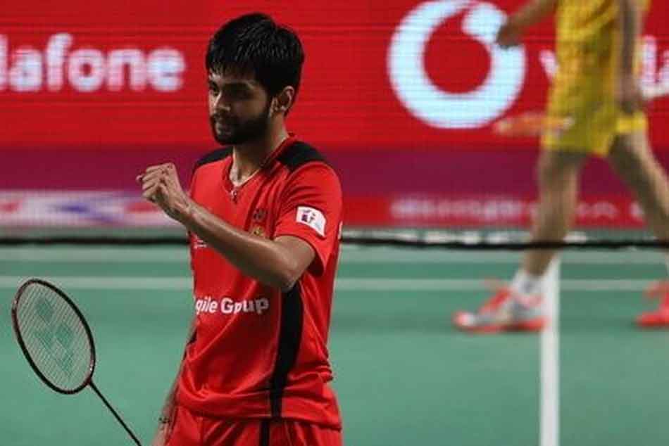 Sai Praneeth, Carolina Marin take Hyderabad Hunters to top of the standings Sai Praneeth, Carolina Marin take Hyderabad Hunters to top of the standings