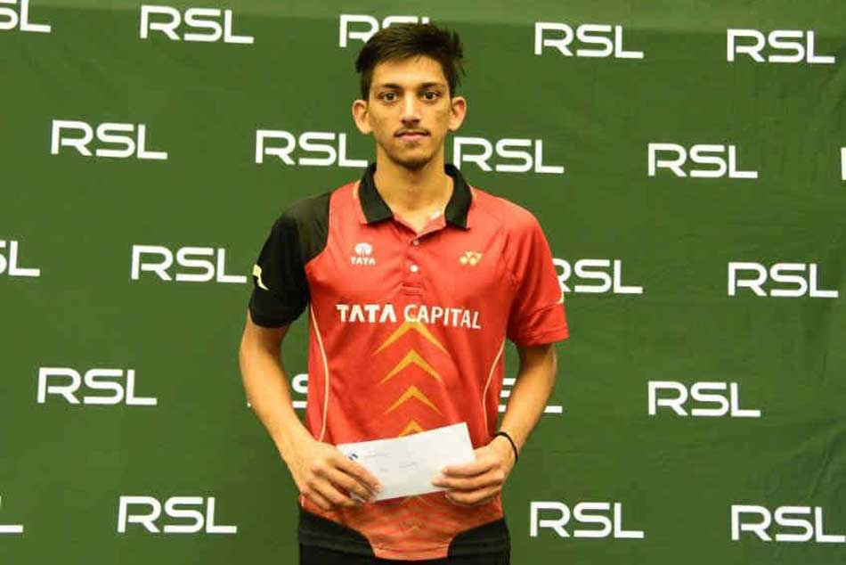 Siddharth Pratap Singh wins Swedish Open badminton Siddharth Pratap Singh wins Swedish Open badminton
