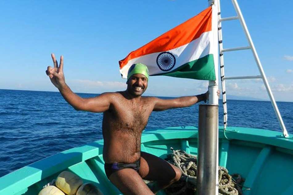 Rohan More becomes first Asian to swim across Ocean Seven Rohan More becomes first Asian to swim across Ocean Seven