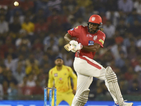 గేల్ ఔటయ్యాకు తగ్గిన పంజాబ్ పరుగుల వేగం