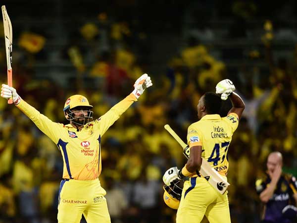 కోల్‌కతా 17, చెన్నై 14 సిక్సర్లు