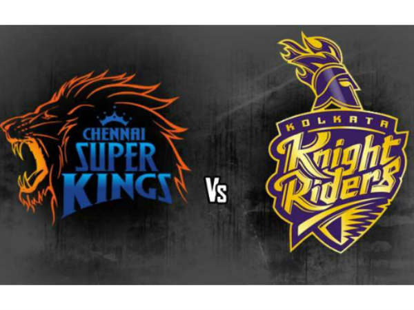 సొంతగడ్డపై కోల్‌కతా నైట్ రైడర్స్‌‌తో చెన్నై మ్యాచ్