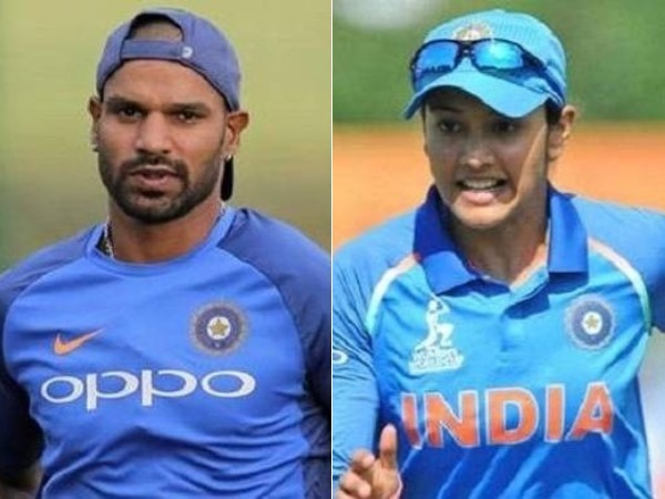 శిఖర్ ధావన్, స్మృతి మంధన పేర్లను అర్జున అవార్డులకై: 