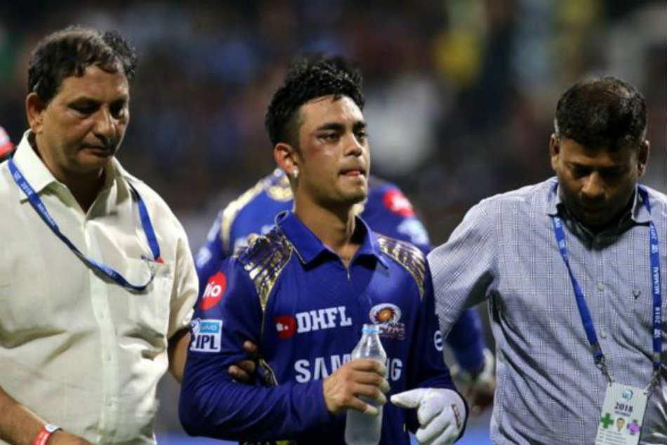 IPL 2018: Hardik Pandyas Freak Throw Leaves Ishan Kishan Badly Injured
