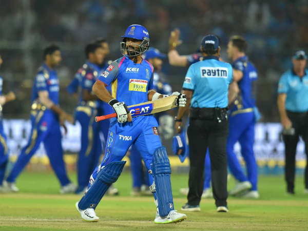 ముంబైపై రాజస్థాన్ 3 వికెట్ల తేడాతో ఘన విజయం