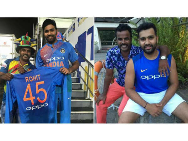 గతంలో చాలా సార్లు రోహిత్ శర్మను కలిసిన నీలమ్ 