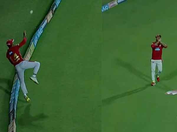 బౌండరీ లైన్ దగ్గర అద్భుతమైన క్యాచ్‌తో 