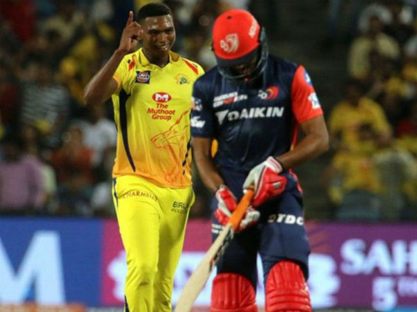 పంత్‌ను ఔట్ చేసిన లుంగీ ఎంగిడి