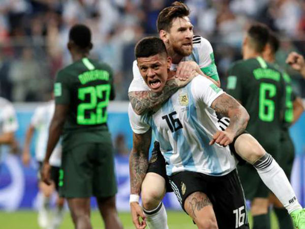 ఈ మ్యాచ్‌లో అర్జెంటీనా ఆటగాళ్లు సమిష్టి ప్రదర్శన
