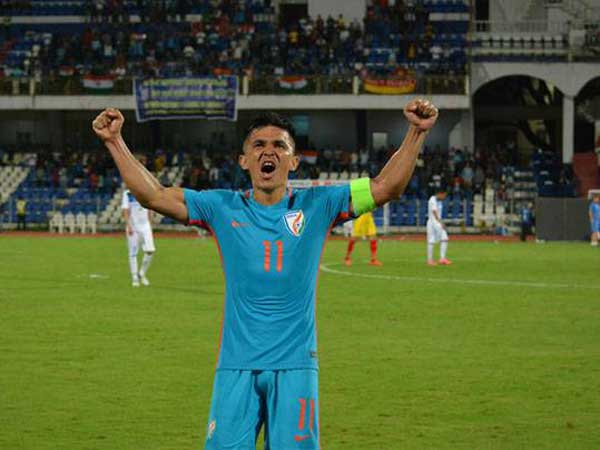 62వ నిమిషంలో చేసిన గోల్‌తో సునీల్ హ్యాట్రిక్ 