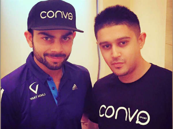 స్పోర్ట్స్ కాన్వో బ్రాండ్ అంబాసిడర్‌గా కోహ్లీ