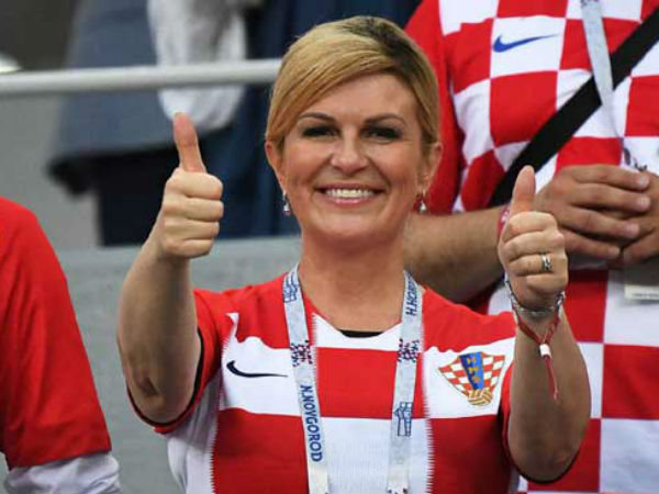 సంబరాల్లో మునిగిపోయిన క్రొయేషియా జట్టు 