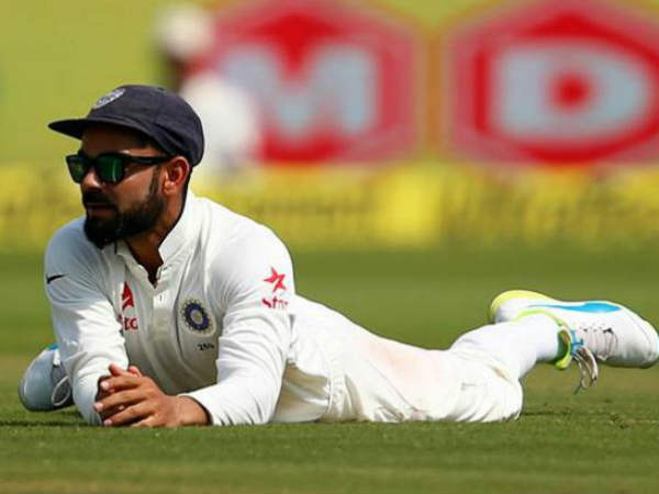 2014 ఇంగ్లాండ్ పర్యటన కోహ్లి యావరేజ్ 40 దిగువకి 