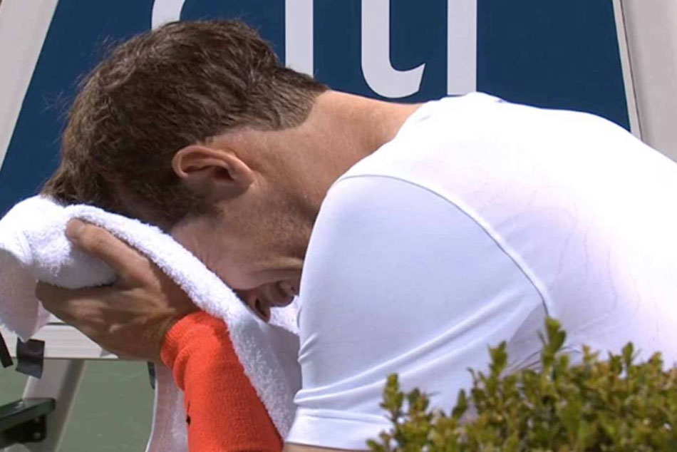 Olympic winner Andy Murray weeps like a baby on reaching Citi Open quarters Olympic winner Andy Murray weeps like a baby on reaching Citi Open quarters