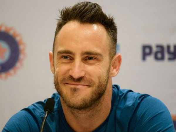 డుప్లెసిస్ చిత్రమైన ఆలోచన చేశాడు డుప్లెసిస్ చిత్రమైన ఆలోచన చేశాడు