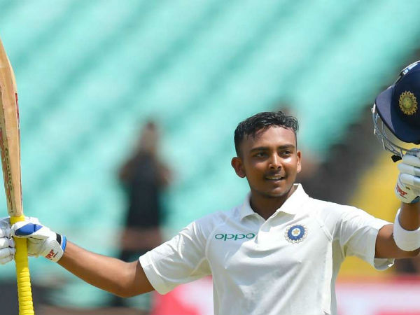 పృథ్వీ షా చాలా వేగంగా నేర్చుకుంటాడు