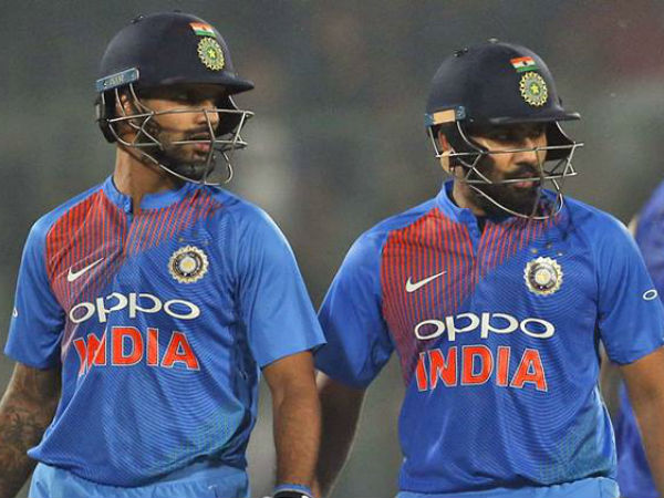 ధావన్‌, రోహిత్‌, కోహ్లిలను పెవిలియన్‌ చేర్చి 