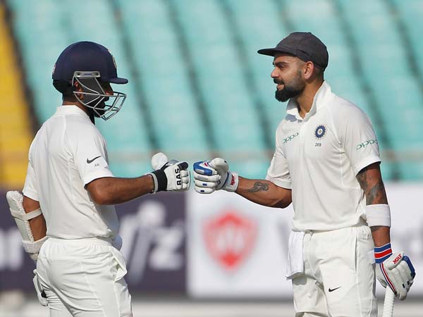 తొలిరోజు ఆట ముగిసే సమయానికి భారత్ 364/4