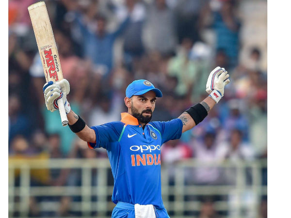 అగ్రస్థానాన్ని అధిరోహించిన కోహ్లీ: