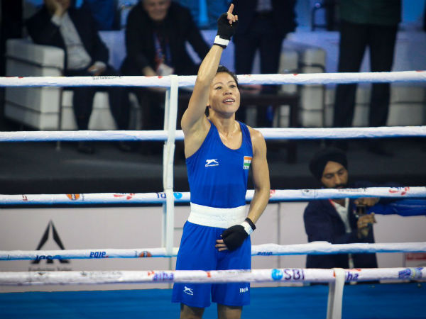  గోల్‌కోస్ట్‌ కామన్‌వెల్త్‌ క్రీడల్లో స్వర్ణం సాధించిన మేరీ కోమ్