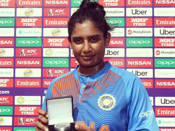 మిథాలీకి ప్లేయర్ ఆఫ్ ద మ్యాచ్ 