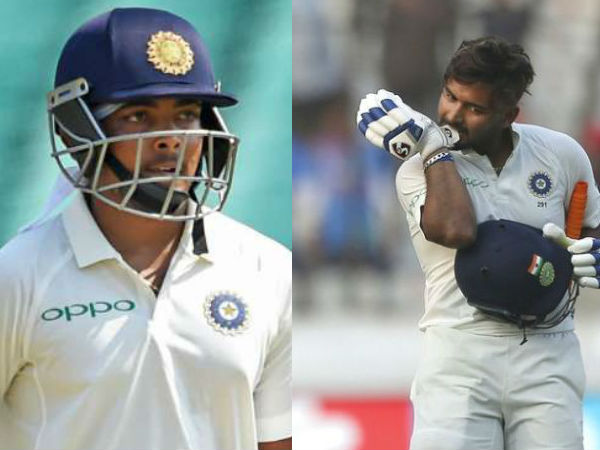 పృథ్వీ షా, రిషబ్ పంత్, హనుమ విహారీతో బరిలోకి 