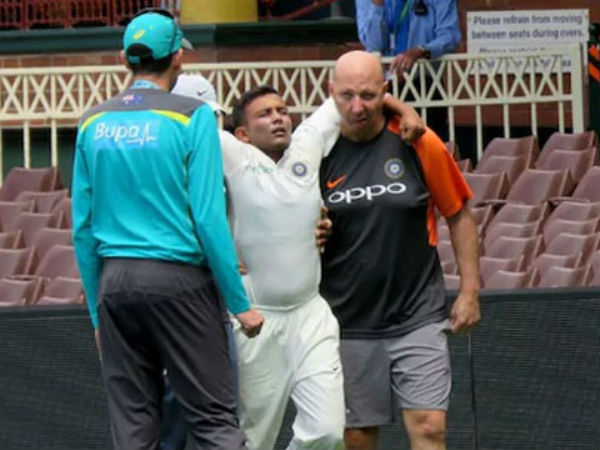 వార్మప్ మ్యాచ్‌లో గాయపడ్డ పృథ్వీషా 