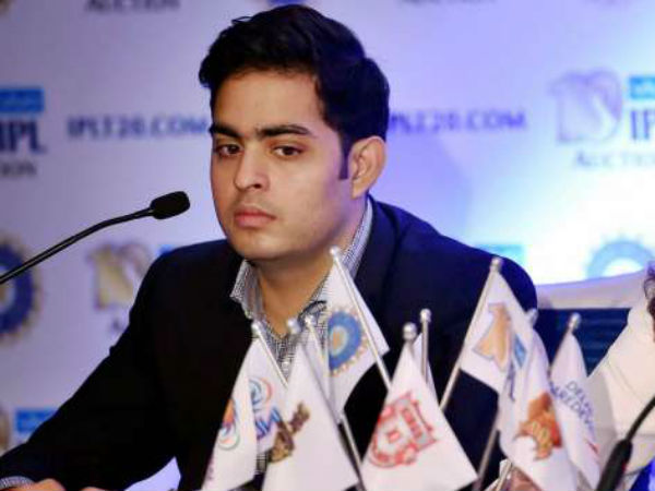 ఆనందాన్ని వ్యక్తం చేసిన ఆకాశ్ అంబానీ