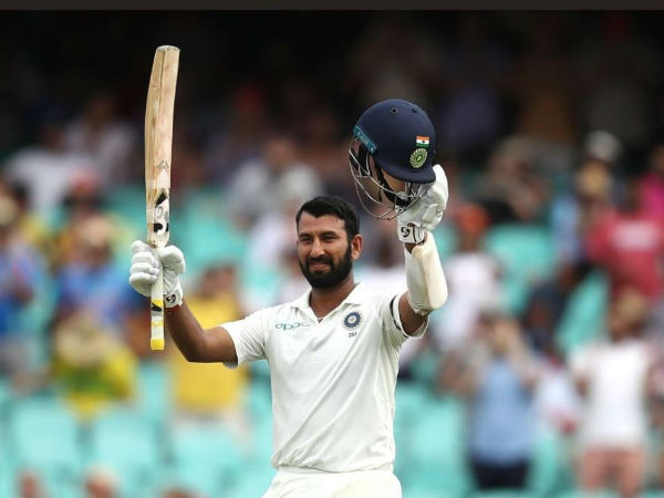 మూడు సెంచరీలు చేసిన పుజారా