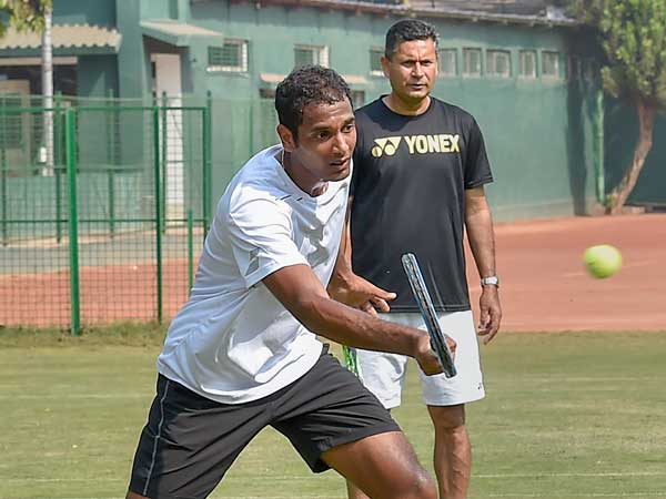 తొలి సింగిల్స్‌ మ్యాచ్‌లో రామ్‌కుమార్‌ vs సెప్పి