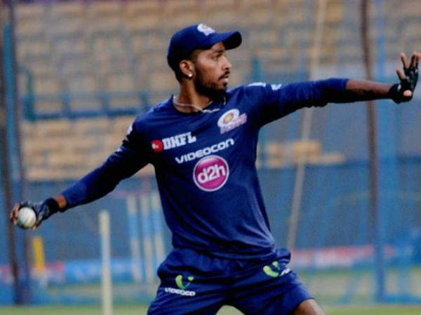 నెట్స్‌లో శ్రమించిన పాండ్యా