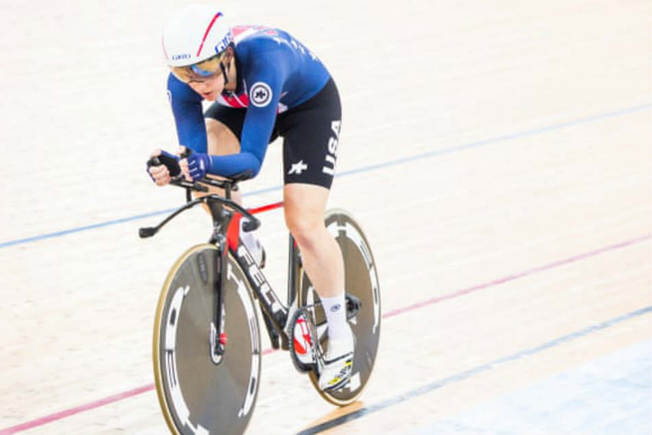 USAs Kelly Catlin, three-time cycling world champion, dies aged 23