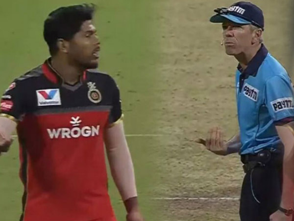 నోబాల్‌ గొడవ.. ఉమేశ్‌పై ఆగ్రహం: