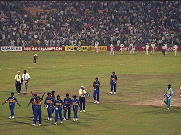 1996 వరల్డ్‌కప్ సెమీఫైనల్ మ్యాచ్‌లో 