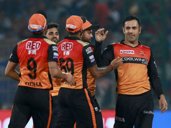 ఢిల్లీపై సన్‌రైజర్స్ మెరుగైన రికార్డు