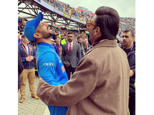 Ranveer Singh pays surprise visit to Manchester, gives lowdown on big clash