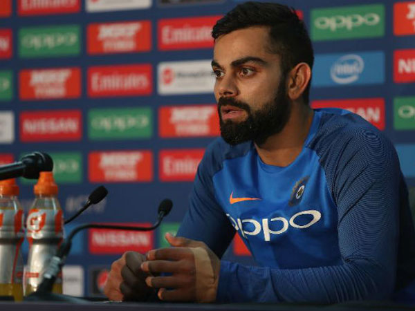 కోహ్లీ మీడియాతో మాట్లాడుతూ కోహ్లీ మీడియాతో మాట్లాడుతూ