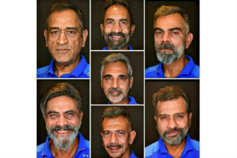 FaceApp challenge: Virat Kohli, MS Dhoni, Rohit Sharma, Ravindra Jadeja’s old look is driving netizens crazy FaceApp challenge: Virat Kohli, MS Dhoni, Rohit Sharma, Ravindra Jadeja’s old look is driving netizens crazy
