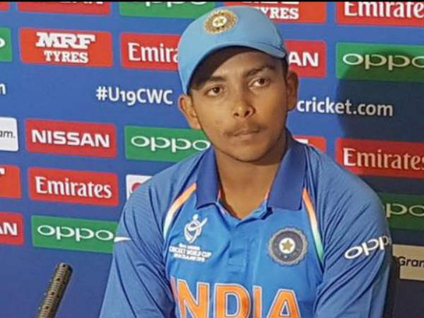 నవంబరు 15కే పృథ్వీ షాకి