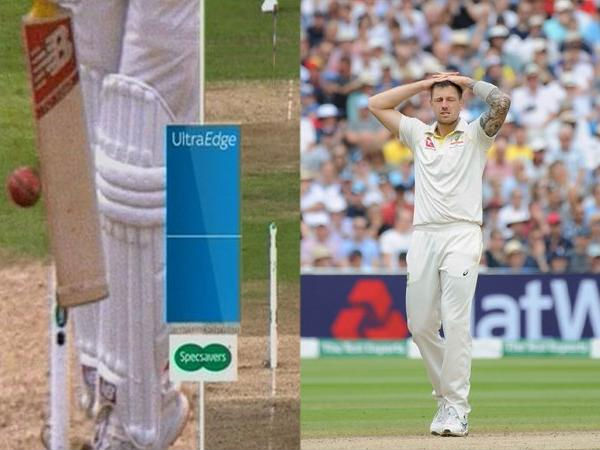 బంతి బెయిల్స్‌ను తాకడంతో