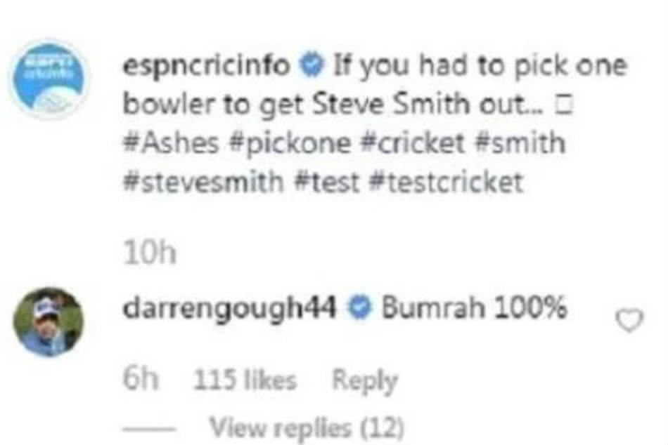 Who can stop Steve Smith? ‘Jasprit Bumrah 100%,’ says former England pacer