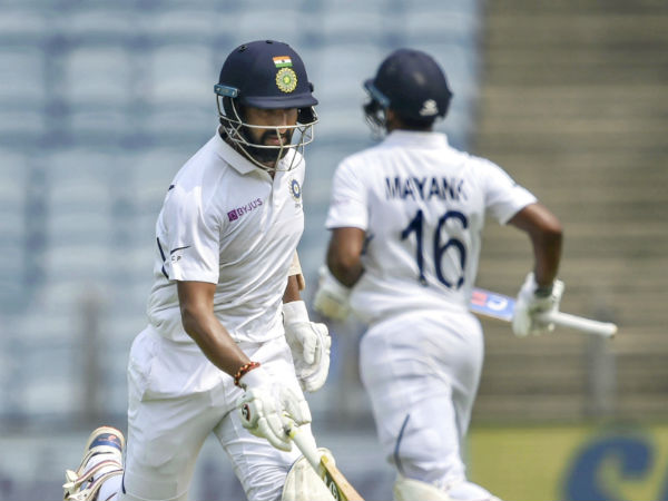 పూజారాతో కలిసి రెండో వికెట్‌కు 138 పరుగులు 