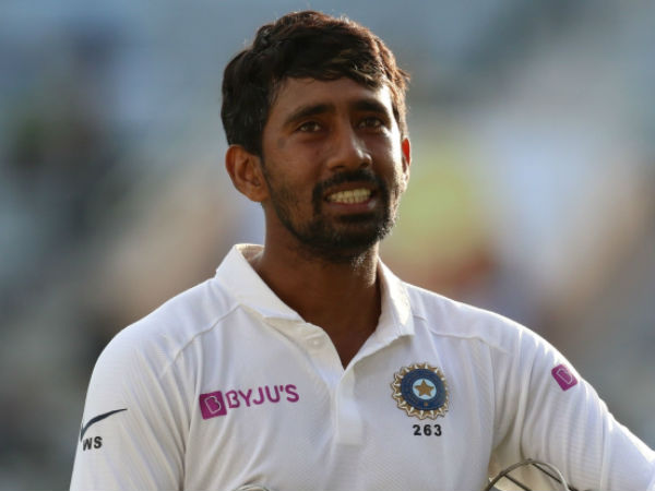 వృద్ధిమాన్ సాహాకు చోటు