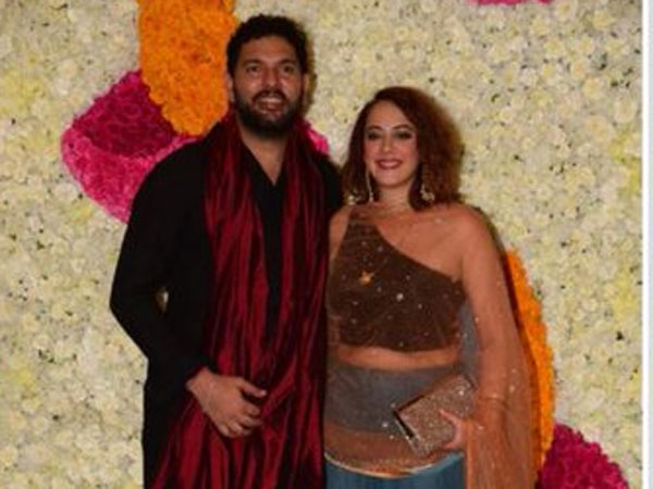 ప్రత్యేక ఆకర్షణగా యువరాజ్ జంట: