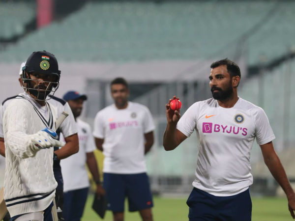 షమీ బౌలింగ్‌లో కోహ్లీ ప్రాక్టీస్