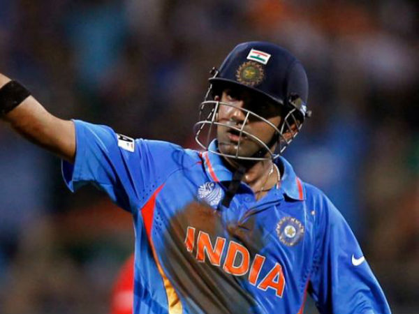 గంభీర్ పేరు యొక్క అక్షరాలను