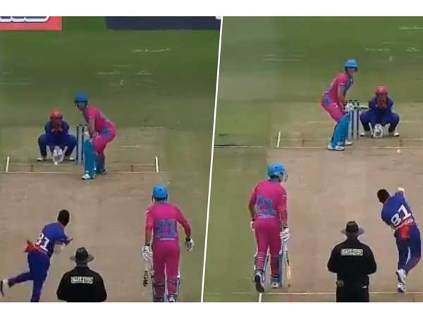 రెండు చేతులతో బౌలింగ్