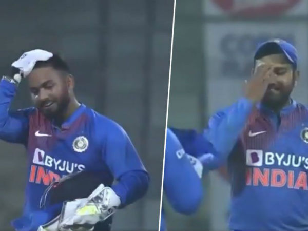 తలకొట్టుకున్న రోహిత్: