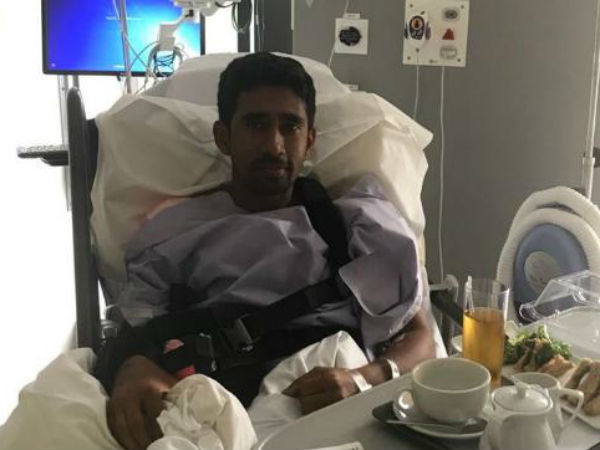  గతంలో మోచేయికి గాయం: