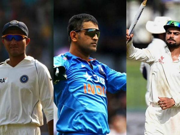 గంగూలీ వేసిన బాటలోనే ధోనీ, కోహ్లీ: